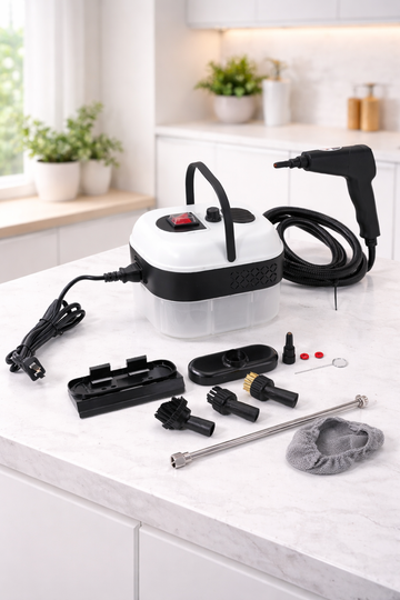 2500W High-Pressure Steam Cleaner – Multi-Purpose Home & Car Steam Cleaning Machine with Sterilization (220V)