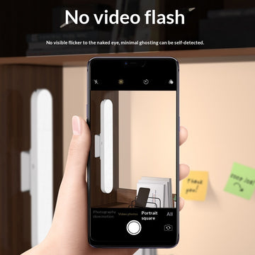 LED Smart Desk Lamp with Remote Control & Eye-Care Stickers - Wall-Mounted